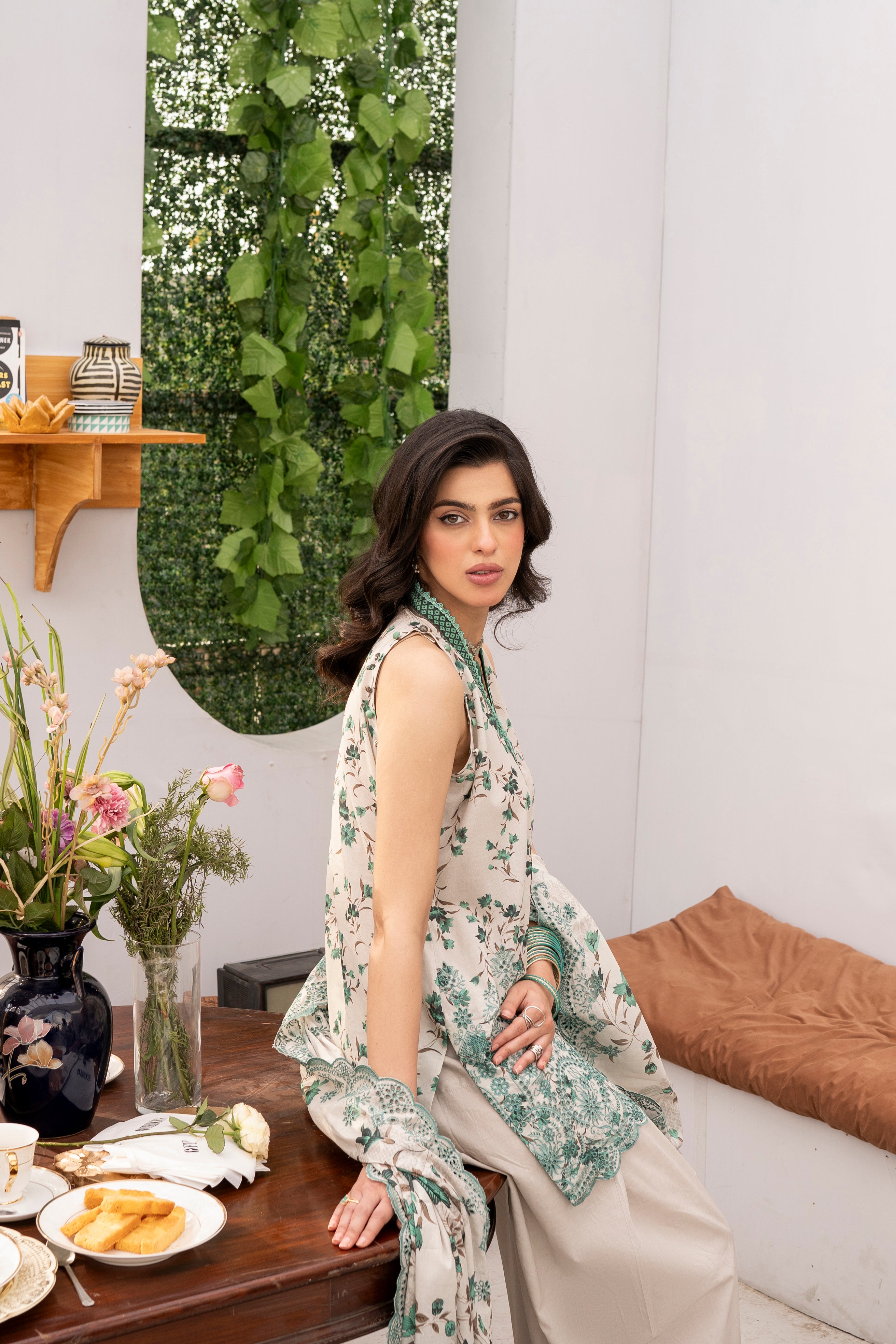 Embroidered - Printed - Lawn - 3pc - D778 Firdous Embroidered - Printed - Lawn - 3pc - D778 Firdous